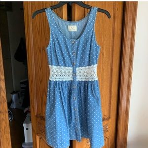 UO denim dress